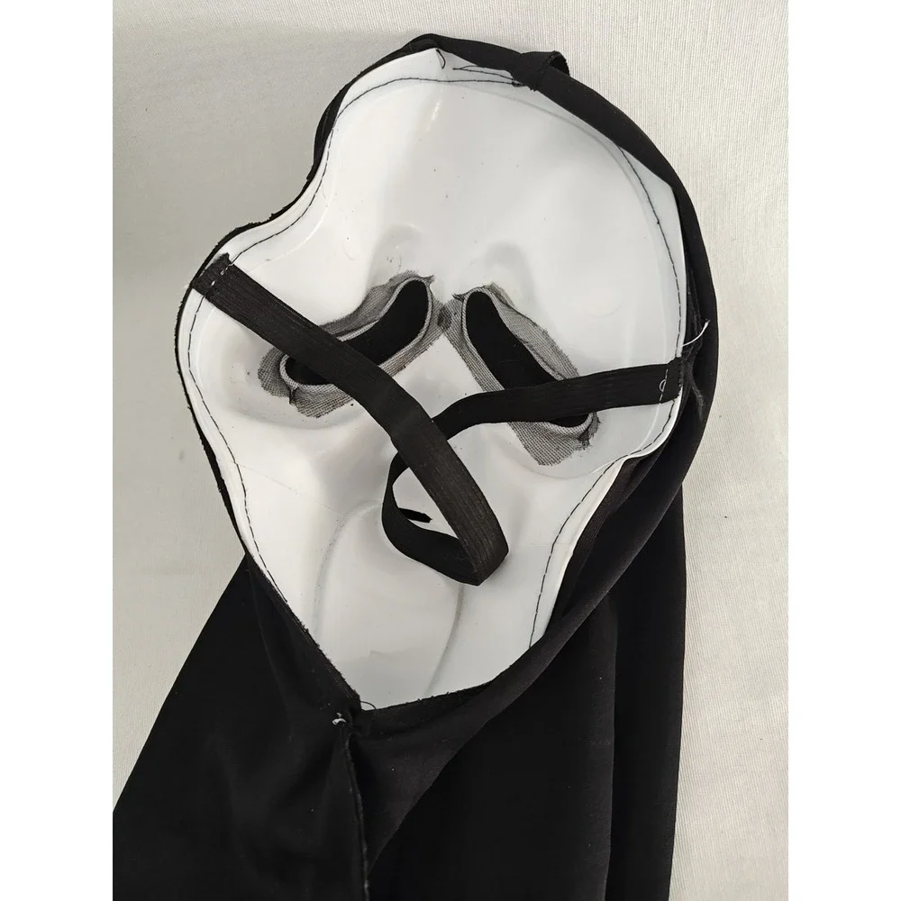 Scream Ghost Face Costume Hooded Halloween Mask With Strap Easter Unlimited 2022
